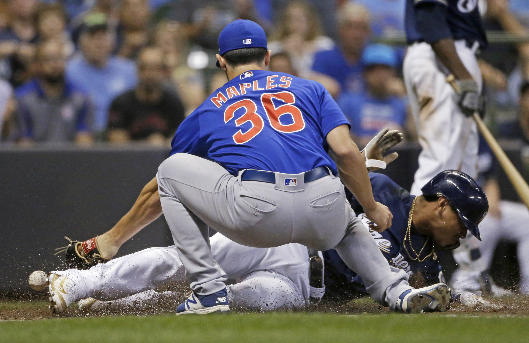 Cubs Brewers Baseball (Game 2)
